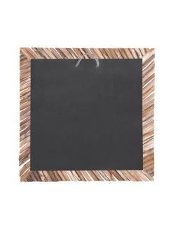 Wandspiegel KANAB in Braun - (W) 60 x (H) 60 x (L) 5 cm