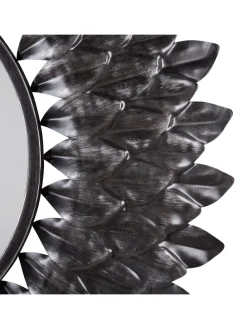 Wandspiegel LARRAU in Silber - (W) 70 x (H) 70 x (L) 4 cm