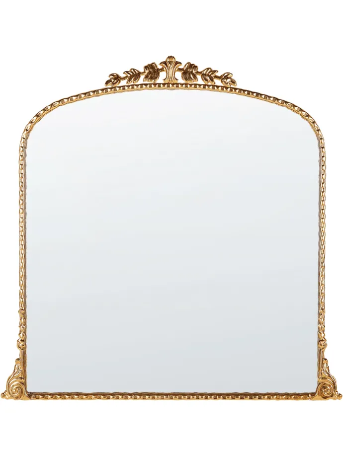 Wandspiegel LIVRY in Gold - (W) 71 x (H) 71 x (L) 3 cm