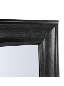 Wandspiegel LUNEL in Schwarz - (W) 60 x (H) 90 x (L) 3 cm