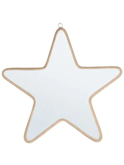 Wandspiegel ''Mozambico'' in Beige - (B)40 x (H)38 cm