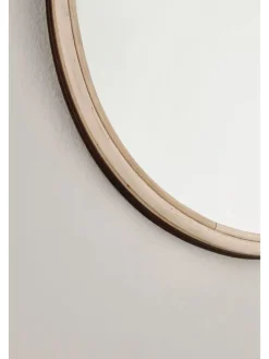 Wandspiegel ''Mozambico'' in Beige - (B)26 x (H)54 cm