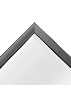 Wandspiegel Novoli in Schwarz (H)70cm (B)50cm