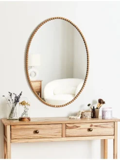 Wandspiegel OUVEA in Gold - (W) 57 x (H) 79 x (L) 2 cm