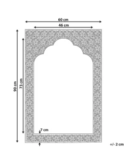 Wandspiegel PALI in Kupfer - (W) 60 x (H) 90 x (L) 2 cm