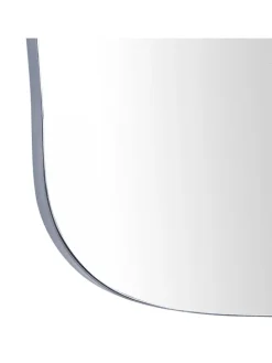 Wandspiegel PUTEAUX in Schwarz - (W) 70 x (H) 92 x (L) 3 cm