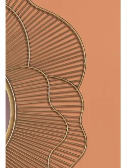 Wandspiegel Rose 77 cm Metall Design Hängespiegel , Eisen