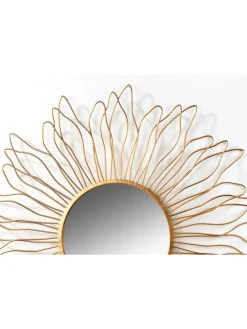 Wandspiegel WALLMIRRORSUN in Gold