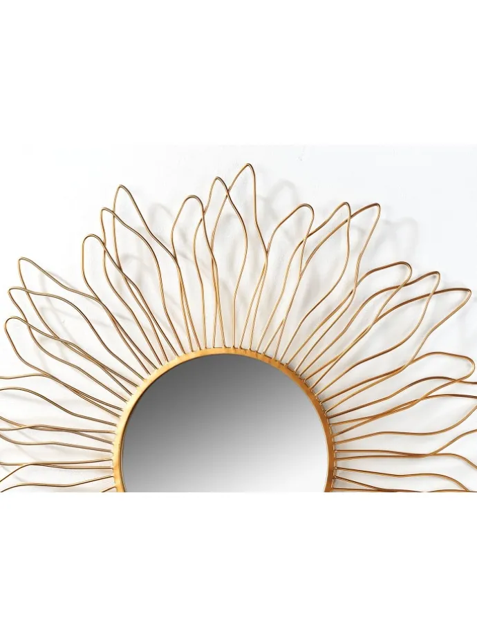Wandspiegel WALLMIRRORSUN in Gold