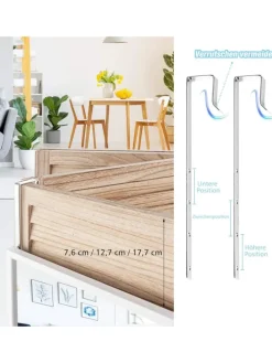 Wandspiegel 107x36,5cm in Weiß