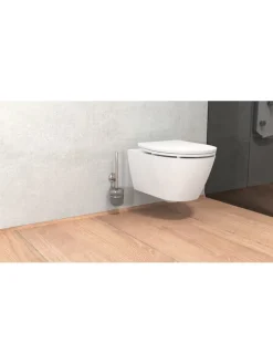 Wand-WC Bürstenhalter in Chrom