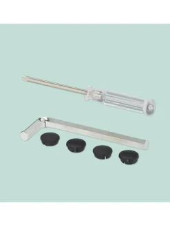 Wand-Wäscheständer in Schwarz