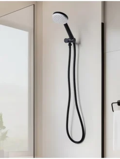 Wannenarmaturen AYPATE in Schwarz - (W) 10 x (H) 23 x (L) 6 cm