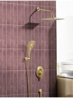 Wannenarmaturen CANAIMA in Gold - (W) 25 x (H) 175 x (L) 41 cm