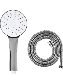 Wannenarmaturen CHURUN in Silber - (W) 11 x (H) 25 x (L) 3 cm