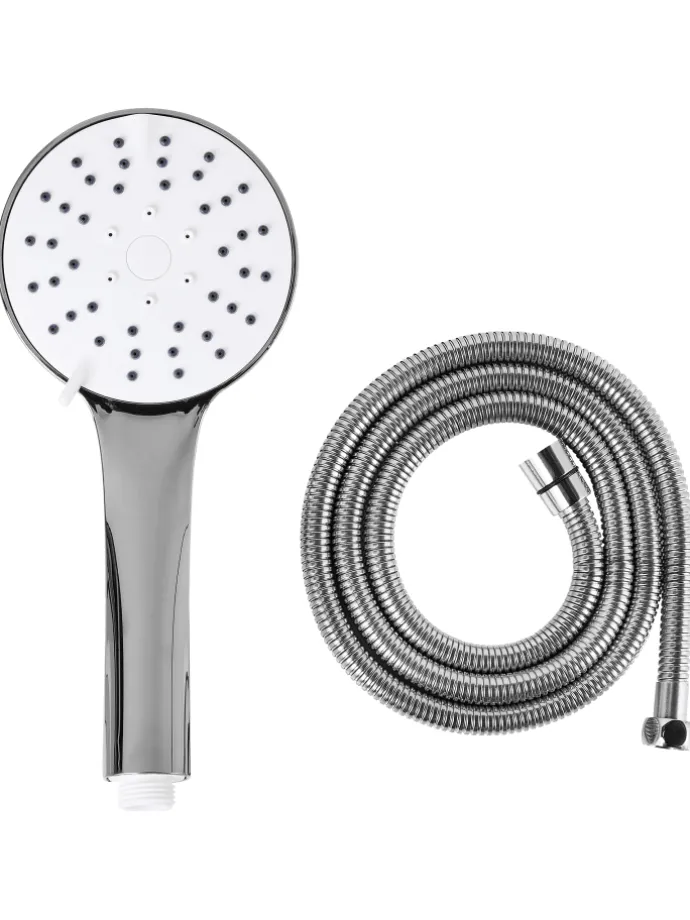 Wannenarmaturen CHURUN in Silber - (W) 11 x (H) 25 x (L) 3 cm