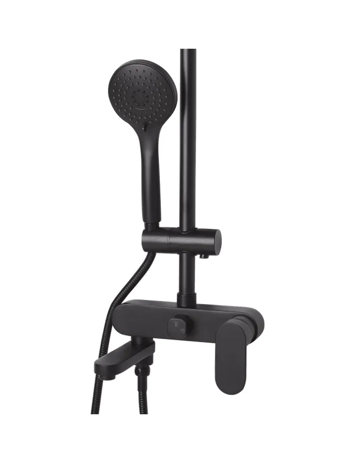 Wannenarmaturen GURARA in Schwarz - (W) 23 x (H) 83 x (L) 36 cm