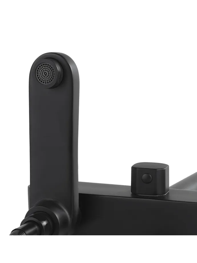 Wannenarmaturen GURARA in Schwarz - (W) 23 x (H) 83 x (L) 36 cm