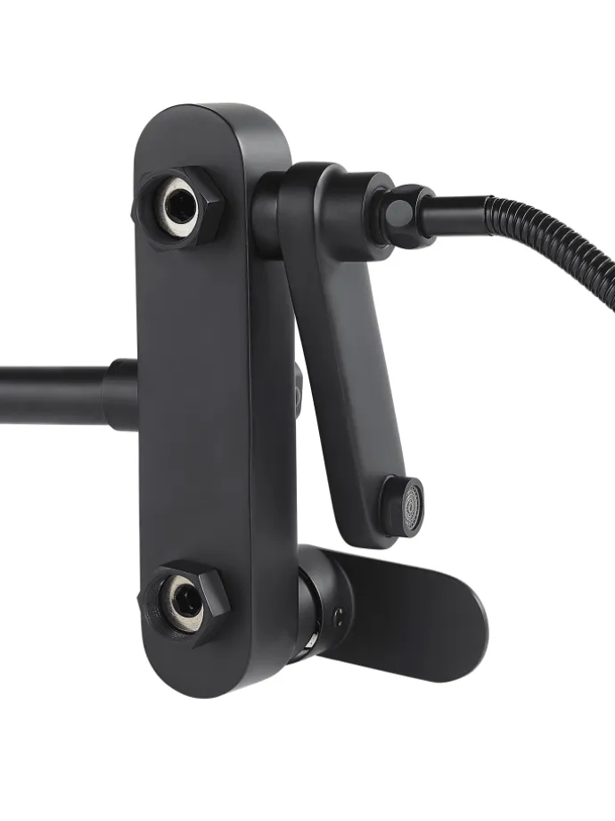 Wannenarmaturen GURARA in Schwarz - (W) 23 x (H) 83 x (L) 36 cm