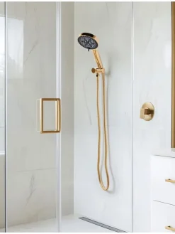 Wannenarmaturen ICHMA in Gold - (W) 12 x (H) 26 x (L) 7 cm