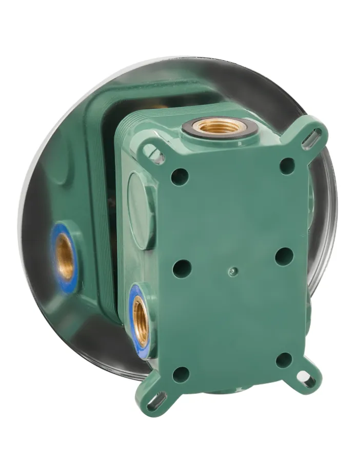 Wannenarmaturen PUELO in Silber - (W) 23 x (H) 180 x (L) 41 cm