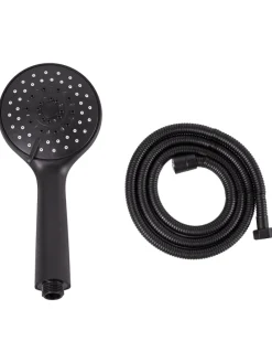 Wannenarmaturen TAMUSHAL in Schwarz - (W) 10 x (H) 23 x (L) 3 cm