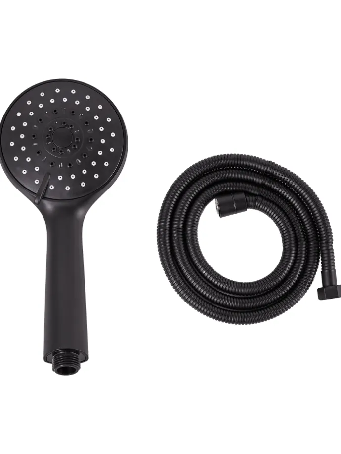 Wannenarmaturen TAMUSHAL in Schwarz - (W) 10 x (H) 23 x (L) 3 cm