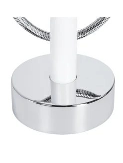 Wannenarmaturen TUGELA in Weiß/Silber - (W) 21 x (H) 116 x (L) 16 cm