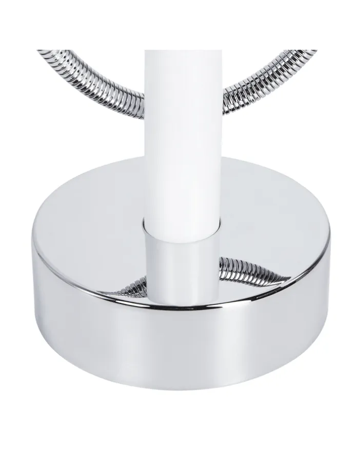 Wannenarmaturen TUGELA in Weiß/Silber - (W) 21 x (H) 116 x (L) 16 cm