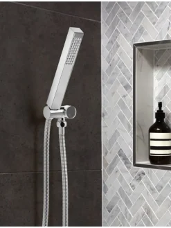 Wannenarmaturen YARARI in Silber - (W) 2.5 x (H) 20 x (L) 2.5 cm