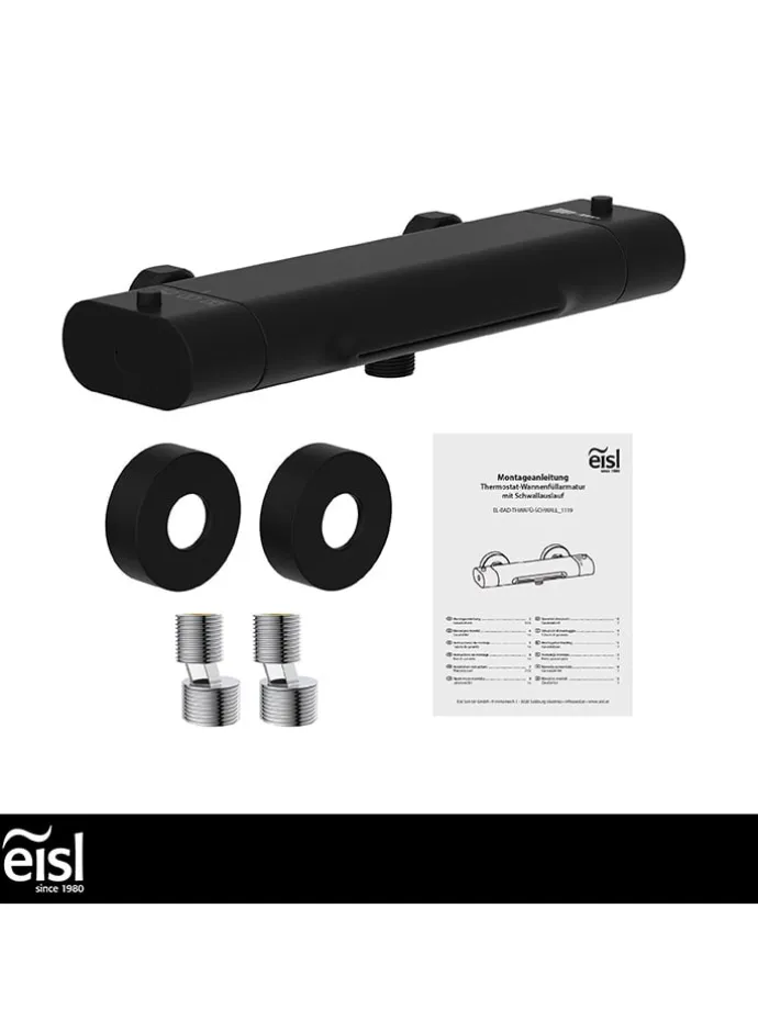 Wannenfüllarmatur "Carneo" in Schwarz