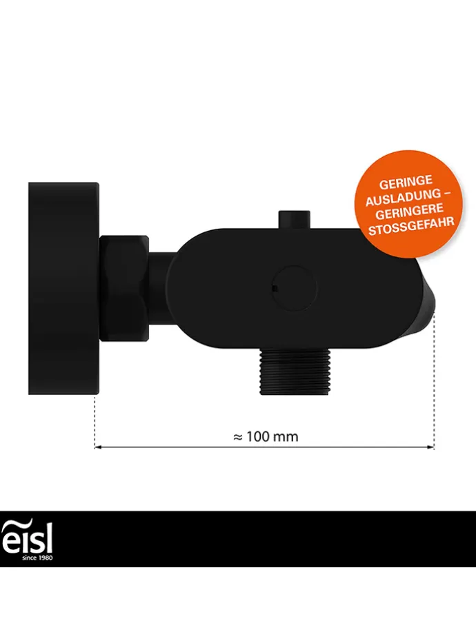 Wannenfüllarmatur "Carneo" in Schwarz