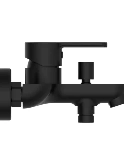 Wannenfüllarmatur "Denver" in Schwarz