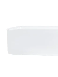 Waschbecken CHIVANA in Weiß - (W) 51 x (H) 11 x (L) 34 cm