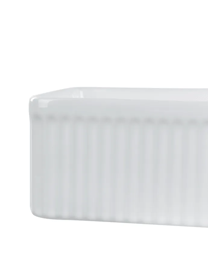 Waschbecken GELDO in Weiß - (W) 50 x (H) 13 x (L) 34 cm