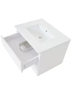 Waschbecken mit Unterschrank B19, Weiß