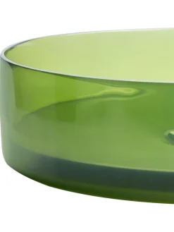 Waschbecken TOLOSA in Grün - (W) 36 x (H) 10 x (L) 36 cm