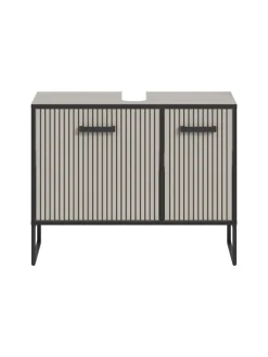 Waschbeckenunterschrank (B/H/T: 80x63x36 cm) in Kaschmir