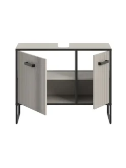 Waschbeckenunterschrank (B/H/T: 80x63x36 cm) in Kaschmir