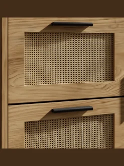 Waschbeckenunterschrank Eiche-Optik 60x60x40 cm mit Tür und