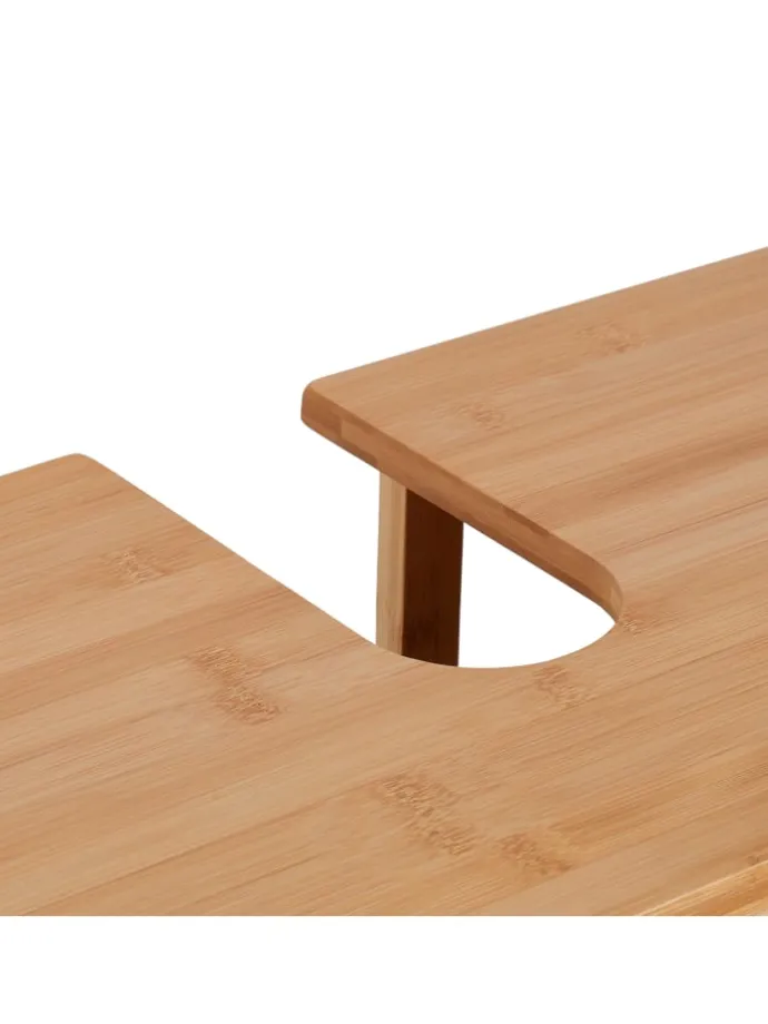 Waschbeckenunterschrank in Natur - (B)66 x (H)61 x (T)30 cm