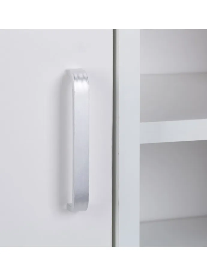 Waschbeckenunterschrank in Weiß - (B)60 x (H)51 x (T)32 cm