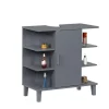 Waschbeckenunterschrank in Grau - (B)64 x (H)65 x (T)31 cm