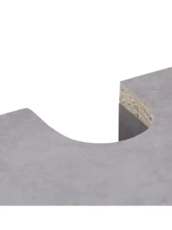 Waschbeckenunterschrank in Grau - (B)60 x (H)51 x (T)32 cm