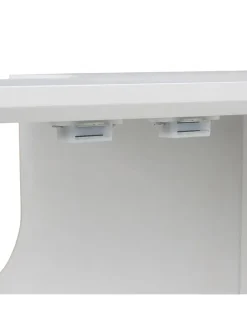 Waschbeckenunterschrank in Weiß - (B)60 x (H)60 x (T)30 cm