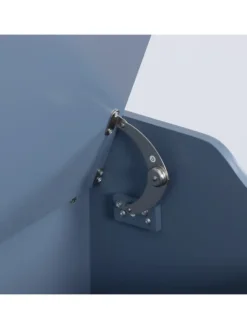 Waschbeckenunterschrank in Grau - (B)60 x (H)60 x (T)30 cm