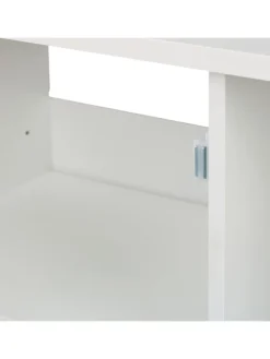 Waschbeckenunterschrank in Weiß - (B)60 x (H)60 x (T)30 cm