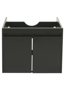 Waschbeckenunterschrank L86, Schwarz