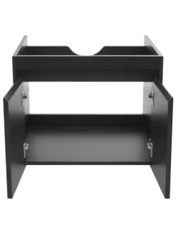 Waschbeckenunterschrank L86, Schwarz
