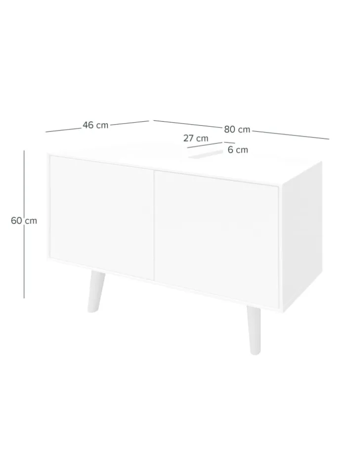 Waschbeckenunterschrank LINDHOLM in Matt Grau